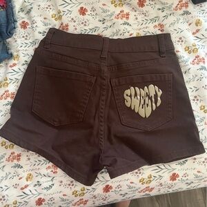 Shein high rise shorts